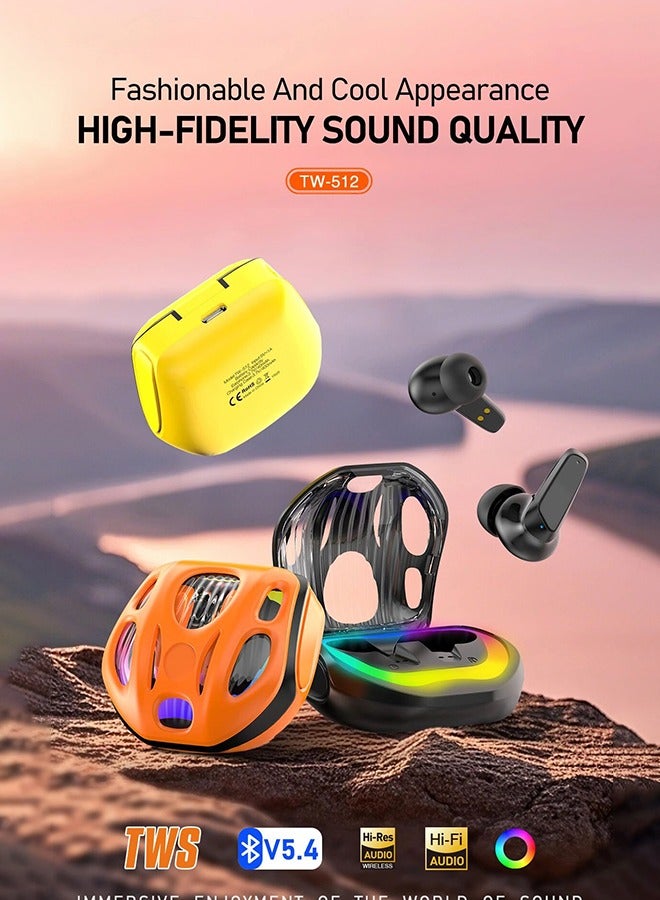 Apple & Huawei Compatible Wireless Bluetooth Headset, Ultra-Low Latency Technology, HiFi High-Fidelity Clarity, Deeper Bass Boosted, Precise Vocal Delivery, Rich Audio Details, Universal Smartphone Earphones - Image 2
